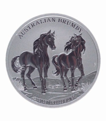 Australia – 1 Onza de Plata .999 ‘Caballo Brumby’ – 2025 – The Perth Mint