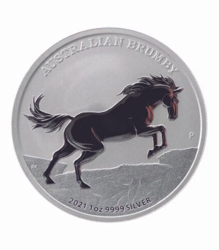 Australia – 1 Onza de Plata .999 ‘Caballo Brumby’ – 2021 – The Perth Mint